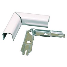 legrand Wiremold Metal Raceway, Extending Power, On-Wall, Flat Elbow, White, ... picture