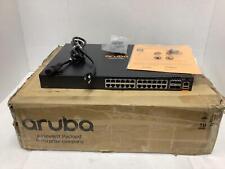 HPE Aruba 6200F iON Instant On 24 Port POE  Network Switch 4SFP JL724A#ABA NOB picture