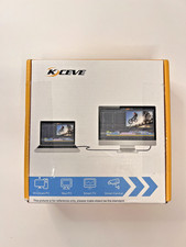 K ceve 2 port USB-c KVM Switcher, Model KC-KVM201TCC Plug and Play (untested) picture