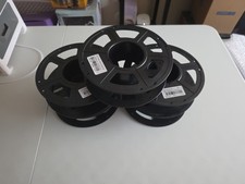 Empty Random Black 3D Printing Filament Spools for PLA/PETG/ABS - 1KG-Spool only picture