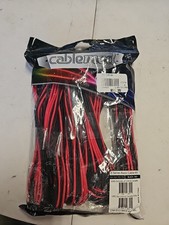 CableMod Basic Cable Extension Kit -6 +2 Series - Black/Red picture