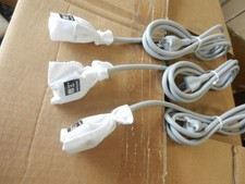 3X LOT * L97630-124 HP Gray 6' 3 Prong Computer Power Cords HPi 4822  / HPI 2924 picture