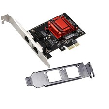 DualPort PCIe Gigabit Network Card 1000M PCI Express Ethernet Adapter with In... picture