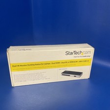 NEW StarTech DK30A2DH Dual 4K Monitor Docking Station HDMI DP USB 3.0 Ethernet picture