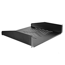 RIVECO 19” 2U Rack Shelf Server Cabinet Mount Vented Cantilever Tray for N picture