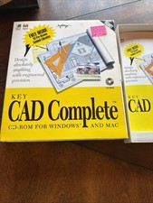 Key CAD Complete CD-Rom Software by SoftKey for Windows 95/3.1 & MAC 1994 picture