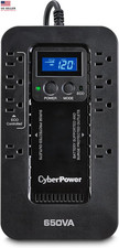 EC650LCD Ecologic Battery Backup & Surge Protector UPS System, 650VA/390W, 8 Ou picture