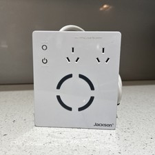 Jackson Dual Outlet 10W Wireless Charging Hub Surge Protection with USB-A &USB-C picture