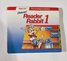 1994 The Learning Company Deluxe Reader Rabbit 1 Ages 3-6 PC Windows MAC picture