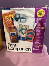 Vintage 1999 Broderbund Print Companion Parties & Entertainment CD Rom & More picture