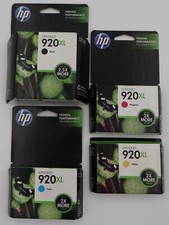 HP 920XL Ink Cartridge Set (Black, Cyan, Magenta, Yellow) – Expired 2013 picture