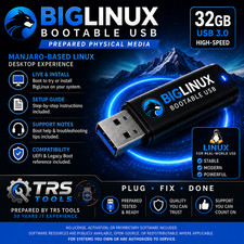 BigLinux Bootable USB 32GB Prepared Physical Media picture