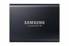 NEW Samsung T5 Portable SSD - 1TB - USB 3.1 External SSD (MU-PA1T0B/AM) - Black picture