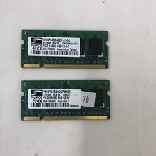 PROMOS V916764B24QCFW-G6 512MB DDR2 RAM PC2-6400S 2RX16X2  (TOTAL 1GB) - USED picture