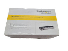 StarTech Dock DK30CHDDPPD Dual Monitor USB C Dock Dual 4K DP/HDMI w/ AC Power picture