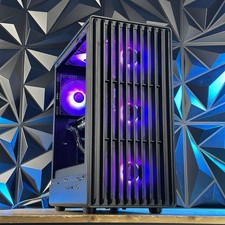 Custom Black Gaming PC Ryzen 7 32GB RAM, 2TB + NVME SSD Nvidia RTX 5060 picture