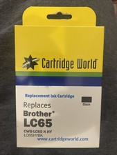 NEW Genuine Brother LC65HY-BK Compatible - 1 Ink Cartridges | Sealed NEW picture