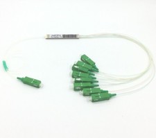 1x8  PLC Optical splitter, mini pipe-type optical splitter SC-APC picture