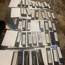 Vintage Coleco Adam Computer System Floppy Disk Lot Of 40 Rare picture