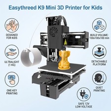 EasyThreed K9 FDM Mini 3D Printer Compact Home Educational PLA Printer picture