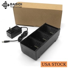 US 3-Slot Battery Charging Cradle for Zebra ZQ610 ZQ620 630 QLN220 QLN320 QLN420 picture