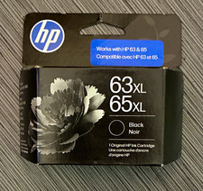 HP Genuine Original Black Inkjet Cartridge 63XL/65XL For HP 63 65 picture