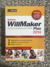 Quicken Willmaker Plus 2014 by Nolo Platform : Windows 7, Windows Vista, Windows picture
