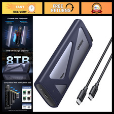 20Gbps M.2 NVMe SATA SSD Enclosure, High-Speed External Drive Case, USB 3.2 Gen picture