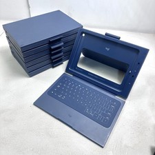 Lot of 7 Logitech Logi RUGGED COMBO 2 Y-B0009 Navy Blue Secure Seal Keyboard picture