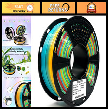 Multicolor 3D Printer Filament 1.75mm, Color Changing PLA, 1kg Spool, High Accur picture