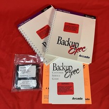 1994 Connor Workstation Backup For Netware By Arcada Backup Software Exec 3.1 #1 picture