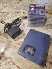IOMEGA Zip 100 100MB External USB Drive Z100 W/OEM USB 10 Disks TESTED WORKS picture