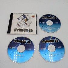 Corel Print Office PC CD-ROM Software Complete With All 3 Discs picture