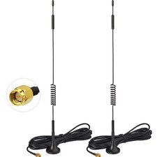 Omni-Directional 4G LTE Antenna 2-Pack with Magnetic Base – SMA Male Connector picture