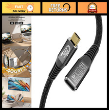 USB-C Extension Cable 40Gbps Data Transfer, 8K@120Hz, PD 240W, 0.5M/1.65FT picture