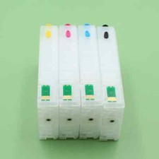 4pc Refillable Ink Cartridge with ARC chip for EPS WF-5110 5190 5620 printers picture