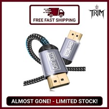 Brand DisplayPort Cable 2.1 1M 80Gbps 16K@60Hz High-Speed Gaming Monitors picture