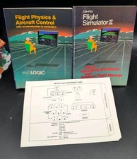 VTG Flight Simulator II A2-FS2 SubLogic NO GAME DISK 80s Computer picture