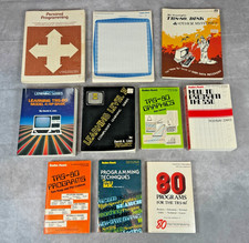 Vintage Radio Shack TRS-80 Programming Books Manuals Lot Z80 BASIC Model 4 picture