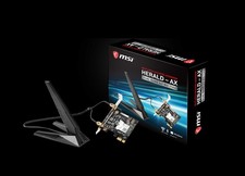MSI MS-B905C / Herald-AX Wi-Fi 6 PCIe Adapter - Intel AX200NGW High-Gain Antenna picture