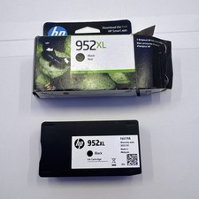 HP 952XL High Yield Ink Cartridge F6U19A Black EXP MAY 2027 (New W/ Open Box) picture