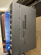 NetGear ProSAFE GS108PE v3 8-Port Gigabit Managed PoE Switch  ** NO ADAPTER ** picture