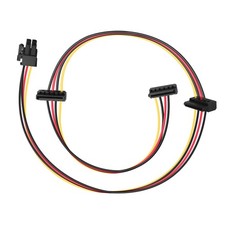 SATA Power Cable for HP 6000/8000 Series, 4Pin to 15Pin 3-Port Splitter, 18AW... picture