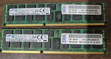 16GB (2 x 8GB) ECC Reg  DDR3 Samsung  M393B1K73DH0-YF8 IBM P/N 47J0138 picture