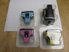 HP INVENT 02 INK CARTRIDGES Lot Of (4) C8733W, C8774W, C8775W C8721W  (J) picture