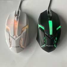 2 Pcs Wired Gaming Mouse LED Laptop PC Computer Optical Mice computer mouse picture