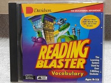 Read Blaster Vocabulary Ages 9-12-Master over 2500 Words 4th-6th Graders 1998 CD picture