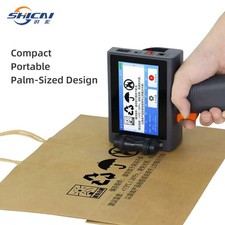 12.7mm 25 Languages Logo Date Handheld Inkjet Printer Portable Industrial picture