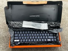Higround Trailhead Mechanical USB Wired Gaming RGB Keyboard BLACK ICE A7391 picture