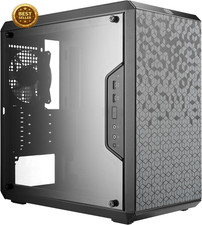 Micro ATX PC Case High Airflow 360mm GPU 240mm AIO Clear Side Panel picture